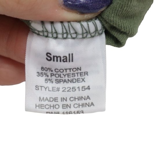 NWT Poof New York Size S Cropped Peplum Blouse - Picture 4 of 6